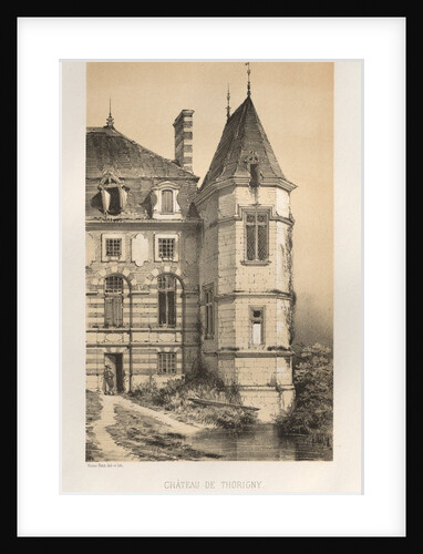 …Pl. 20, Chateau De Thorigny, published 1860 by Victor Petit