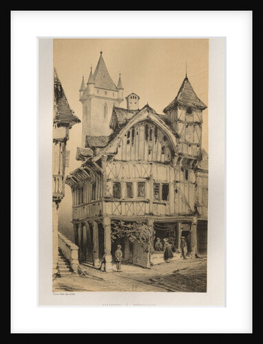 …Pl. 27, Maison A Peronne, published 1860 by Victor Petit