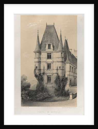 …Pl. 31, Château De Marchais, 1860 by Victor Petit
