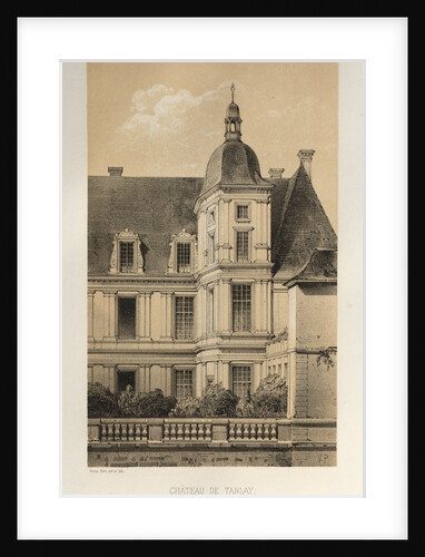 …Pl. 33, Château De Tanlay, 1860 by Victor Petit