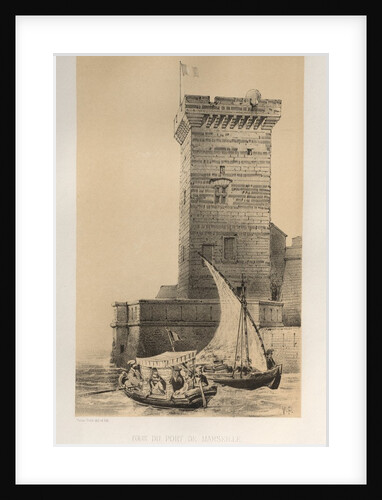 …Pl. 34, Tour Du Port De Marseille, 1860 by Victor Petit