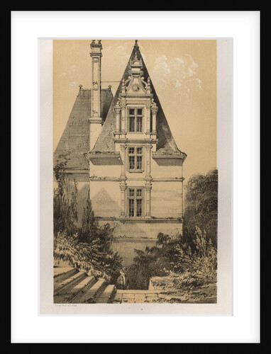 …Pl. 37, Château De La Ranciere, 1860 by Victor Petit