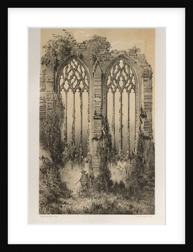 …Pl. 38, Ruines De LÉglise De St. Aubert, 1860 by Victor Petit