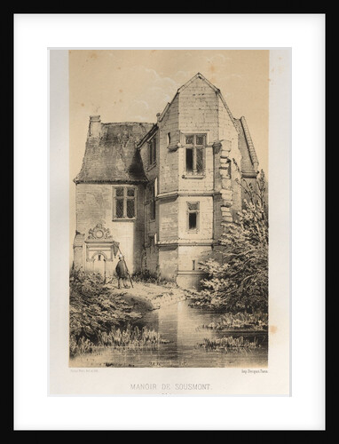 …Pl. 47, Manoir De Sousmont, 1860 by Victor Petit