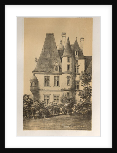 …Pl. 49, Château De Lion, 1860 by Victor Petit
