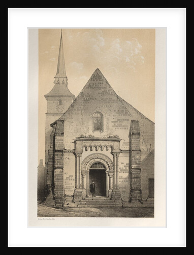 …Pl. 58, Église De Requeil, 1860 by Victor Petit