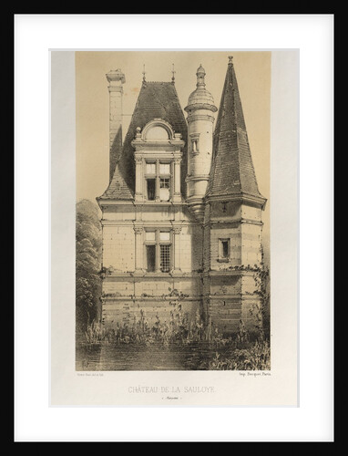 …Pl. 64, Château De La Sauloye, 1860 by Victor Petit
