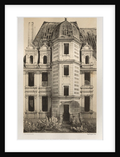 …Pl. 71, Ruines Du Château De Mont-Saint-Jean, 1860 by Victor Petit