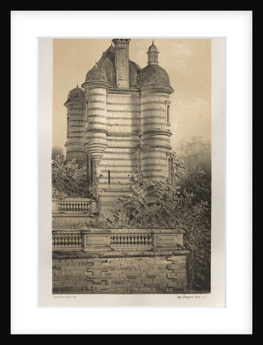 …Pl. 76, Pavillon De Chaumont, 1860 by Victor Petit