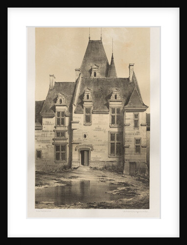 …Pl. 97, Château de Baumais, 1860 by Victor Petit