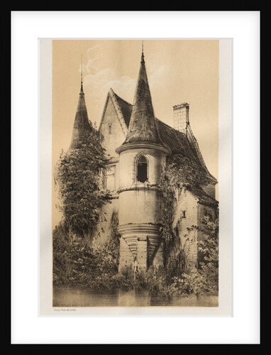 …Pl. 98, Manoir dAnsac, 1860 by Victor Petit