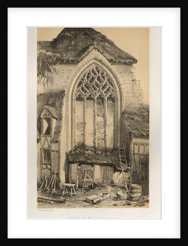 …Pl.17, Ruine De St. Jean-Le-Bas, 1860 by Victor Petit