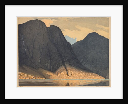 [Mountain View with Water] by Edward Louis Laurenson