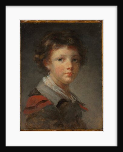 A Boy in a Red-lined Cloak, 1780s by Jean-Honoré Fragonard