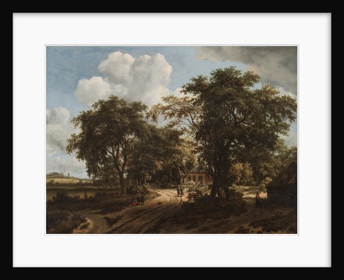A Cottage in the Woods, c. 1662 by Meindert Hobbema