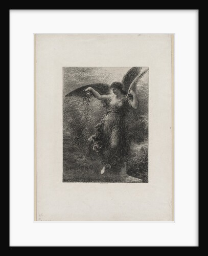 À Eugene Delacroix, 1890 by Henri Fantin-Latour