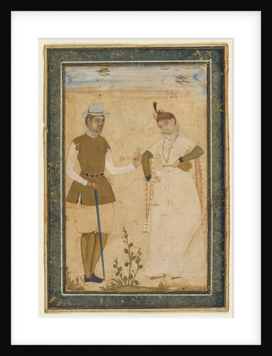 A European Couple, c. 1610-1627 by Ali Riza