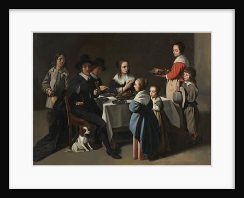 A Family Meal, c. 1645-55 or later by Le Nain family