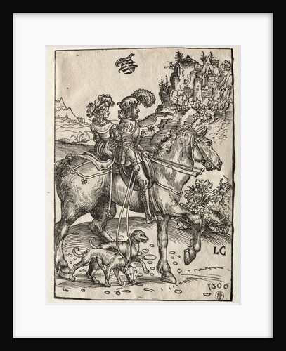 A Gentleman and a Lady Riding to the Chase, 1506 by Lucas Cranach