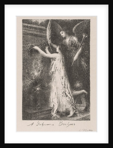 À Johannes Brahms, 1900 by Henri Fantin-Latour