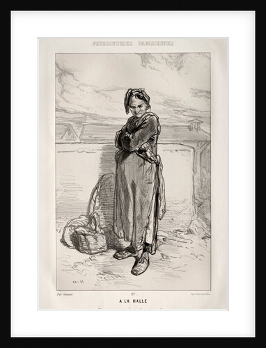 À la Halle by Paul Gavarni