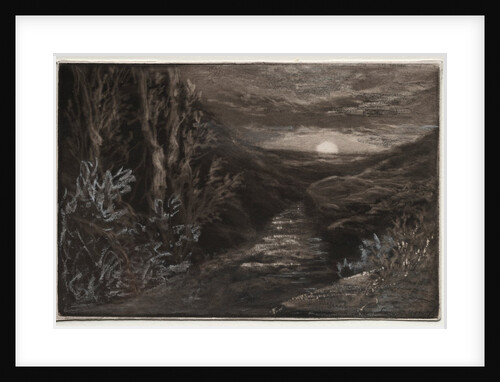 A Moorland Stream by Francis Seymour Haden