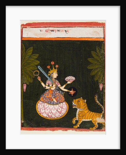 A page from a Devi series, c. 1660 by Unknown
