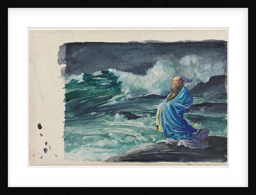 A Rishi Stirring Up a Storm, 1897 by John La Farge
