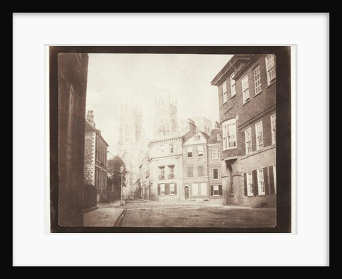 A Scene in York, 1845 by William Henry Fox Talbot