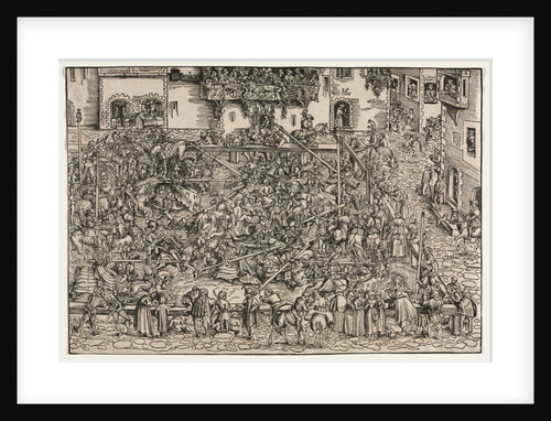 A Tournament, 1506 by Lucas Cranach