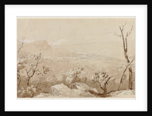 A View from Bald Mountain, Orange County, N. Y., 1843 by Jasper F. Cropsey