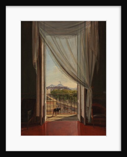 A View of Naples through a Window, 1824 by Franz Ludwig Catel