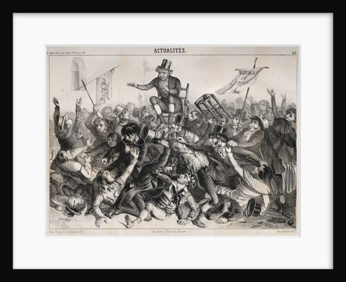 Actualités: Élections dAngleterre, 1841 by Clémente Pruche