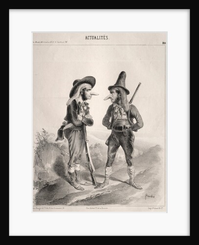 Actualités: Insurgez-vous donc! …hien! voilà qui va devenir gentil!…, 1841 by Clémente Pruche