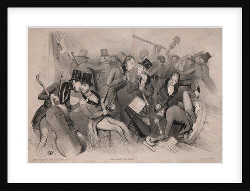 Actualités: Société philharmonique de province, 1841 by Jules Platier