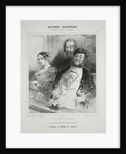 Affiches Illustées by Paul Gavarni