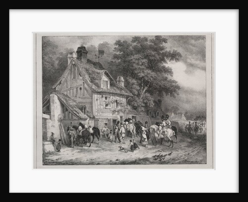 Album of 1829: Souvenir of Normandy, 1828 by Joseph-Louis-Hippolyte Bellangé; Gihaut frères éditeurs