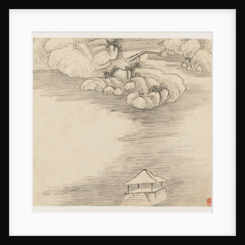 Album of Landscapes: Leaf 3, 1677 by Wang Gai