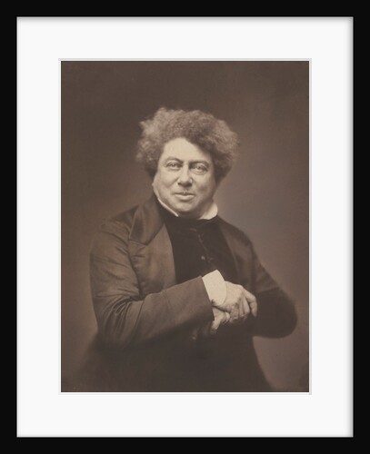 Alexandre Dumas père, 1855 by Nadar