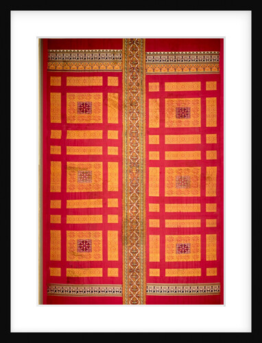 Alhambra Palace Silk Curtain, mid 1300s by Unknown