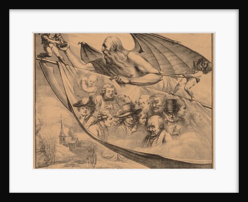 Allegory: Portraits of the Artist at Different Ages, 1818 by Dominique Vivant Denon