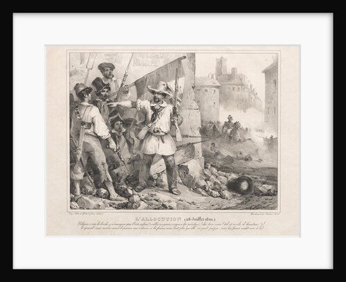 Allocution, 1830 by Nicolas Toussaint Charlet; Gihaut Freres