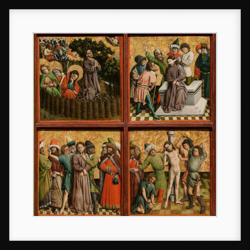 Altarpiece with The Passion of Christ, c. 1440s by Master of the Schlägl Altarpiece