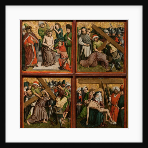 Altarpiece with The Passion of Christ, c. 1440s by Master of the Schlägl Altarpiece