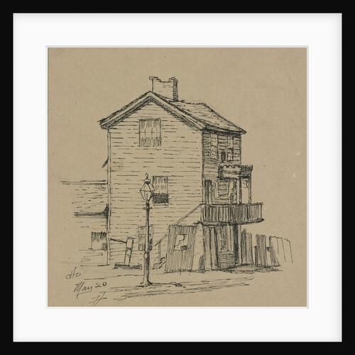 An Old House, Cleveland by Otto H. Bacher