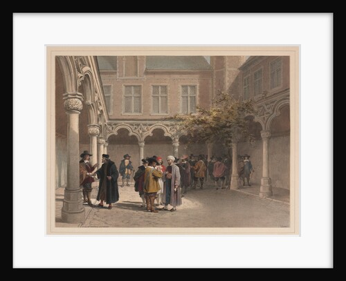 Ancien Bourse, Antwerp by Louis Haghe