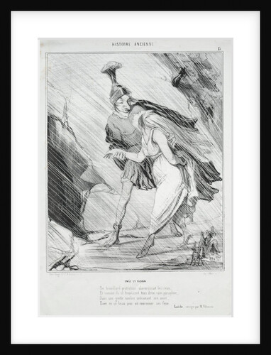 Ancient History: Enée and Didon, 1842 by Honoré Daumier