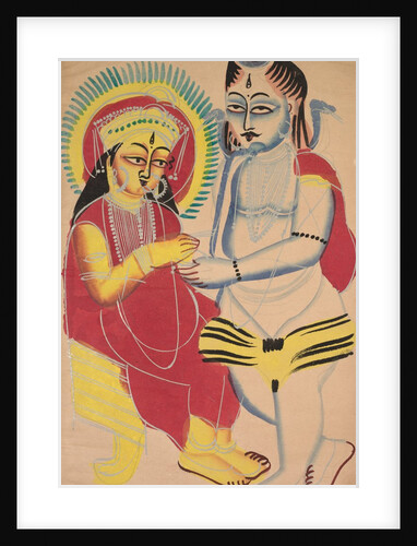 Annapurna and Shiva, 1800s by Unknown