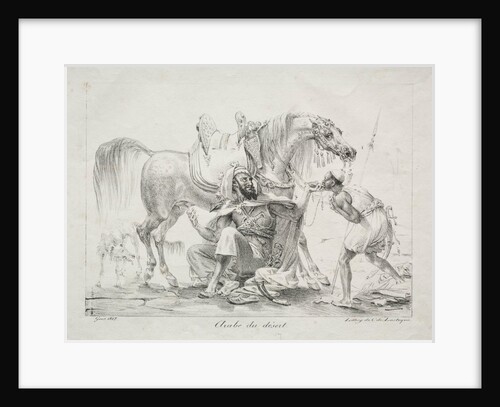 Arab of the Desert, 1817 by Antoine-Jean Gros