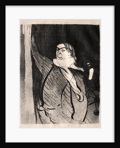 Aristide Bruant, 1893 by Henri de Toulouse-Lautrec